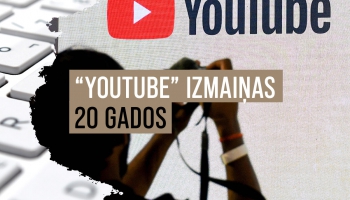 “Youtube” pastāvēšanas 20 gados ir kļuvusi par nozīmīgu informācijas plūsmas daļu