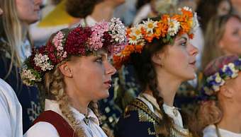 Ziemeļu un Baltijas valstu dziesmu svētki. Atklāšanas noskaņas