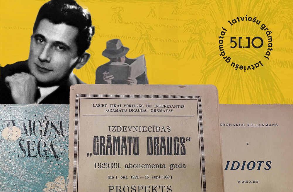 Pavērsiens latviešu grāmatniecībā – apgāda "Grāmatu draugs" grāmatas par 1 latu