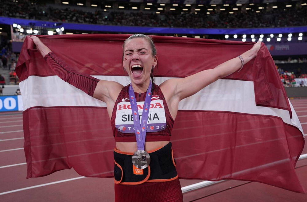Sporta karaliene vieglatlētika. Sagaidām pasaules vicečempioni šķēpmešanā Aneti Sietiņu