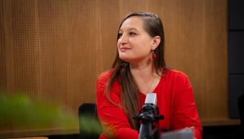 Monopola viešņa Latvijas Radio žurnāliste Mariona Baltkalne