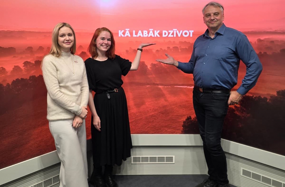 kldz Natālija Bērziņa, Marta Celmiņa un Elvis Jansons