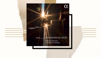 Jubilejas sērijas "Haydn 2032" 10. albums "Les Heures Du Jour" ("Dienas stundas")