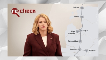 Re:check: Vai Latvijā jābūvē garākais "Rail Baltica" posms?