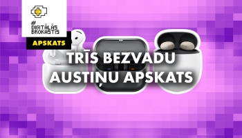 Trīs austiņu apskats