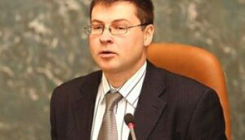 Studijā Valdis Dombrovskis