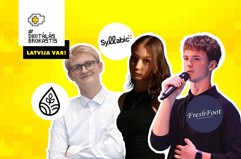 Latvija var: "Blum", "FreshFoot" un "Syllabic" - skolēnu mācību uzņēmumi