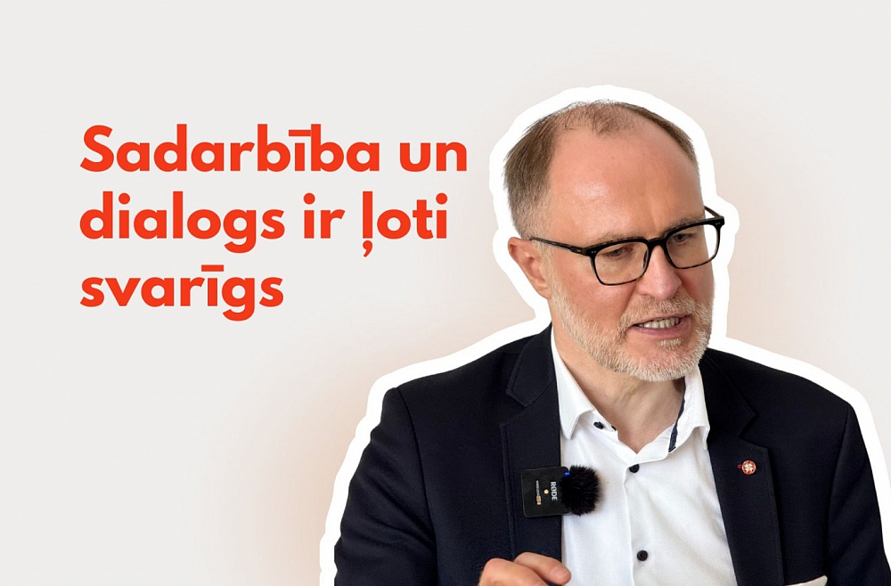 Andris Sprūds: Sadarbeiba i dialogs ar īdzeivuotuojim i pošvaļdeibu ir cīši svareigs