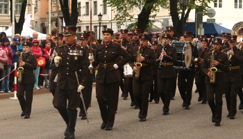 Latvijas dzimšanas dienas noskaņās mūziku izvēlas Zemessardzes orķestra mūziķi