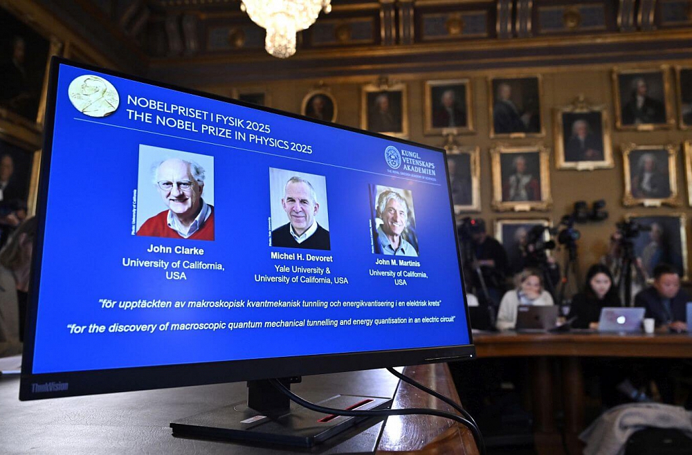Nobela prēmija fizikā piešķirta par atklājumiem kvantu mehānikas jomā