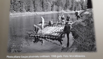 Ķekši, plenes, drigalkas un Plostnieku zupa Siguldā pie Māra Mitrevica