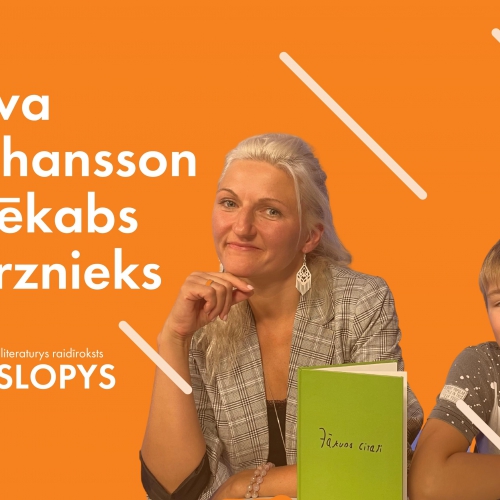 #puslopys JĒKABS BIRZNIEKS i IEVA JOHANSSON: tei nav literatura, bet saruna