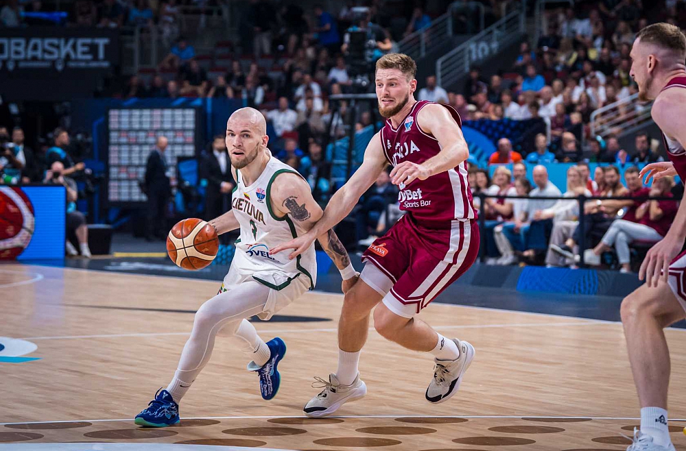eurobasket Latvija-Lietuva