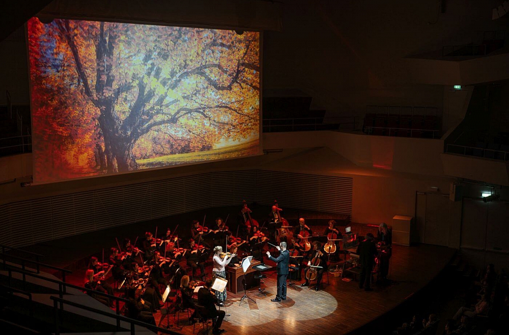 Liepājas simfoniskais orķestris Vivaldi gadalaiku