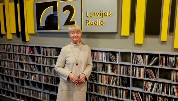 Gunda Vaivode - muzikoloģe un trīsdesmitgadnieces Latvijas Radio „Klasika” direktore