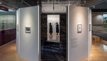 LNB piedāvā ieskatu Dzidras Ezergailes ekslibros par kosmosa tēmu