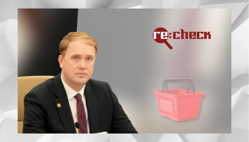 Re:Check: Ekonomikas ministrs atkal maldina par it kā sasniegto pārtikas cenu mazināšanā