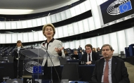EK prezidente Urzula fon der Leiena Eiropas Parlamentā atskaitās par stāvokli savienībā