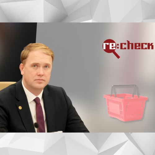 Re:Check: Ekonomikas ministrs atkal maldina par it kā sasniegto pārtikas cenu mazināšanā