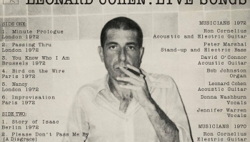 Leonards Koens albumā "Live songs"