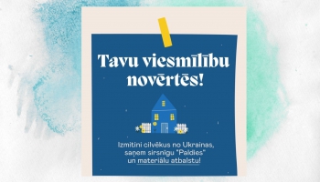 Lai palīdzētu Ukrainas bēgļiem atrast mājokli Latvijā, izveidots portāls "majasbegliem.lv"