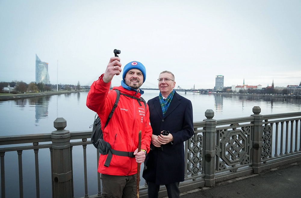 edgars žagariņs un edgars Rinkevičs