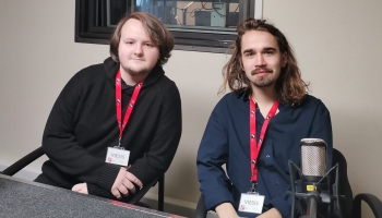 Eremijs Sējāns un Jēkabs Krists Kalniņš par "Midnight Five" Valentīndienas programmu