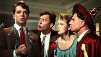 Dziesmiņa par labu noskaņu no padomjlaika kinogrāvēja "Karnevāla nakts" (1957)