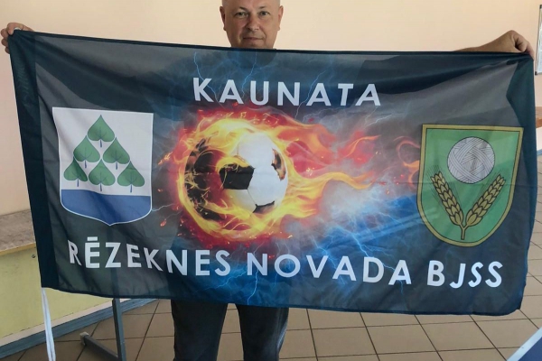 Dodamies uz Latgali: Iepazīstam Kaunatas atjaunoto stadionu. Tiekamies ar Guntu Vaičuli