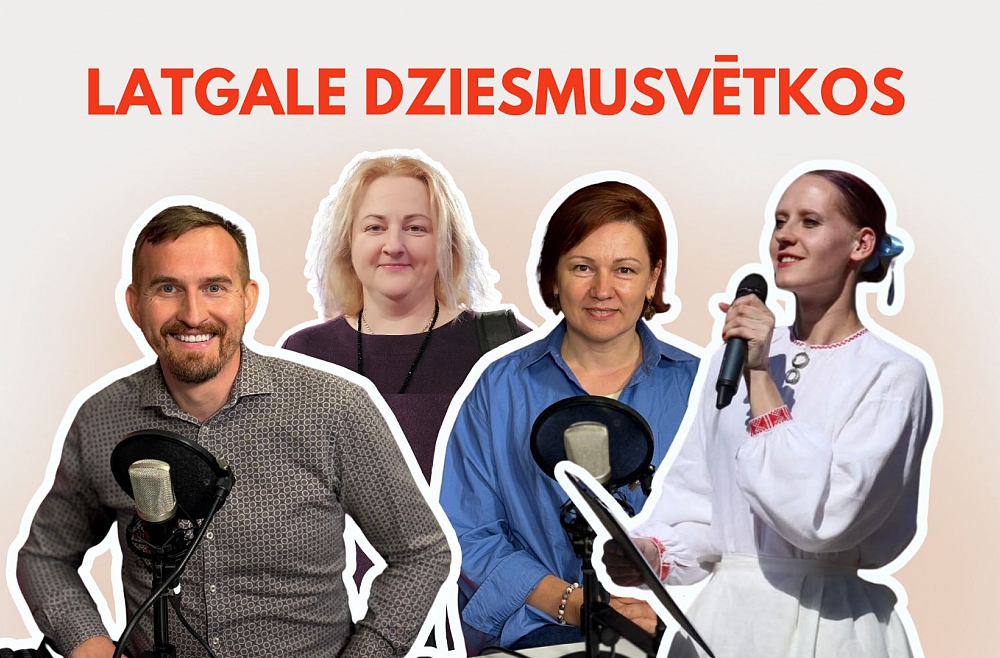 Latgolys jaunīši gatavejās školānu dzīšmu svātkim
