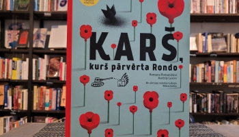 "Karš, kurš pārvērta Rondo" - ukraiņu autoru bilžu grāmata bērniem par karu