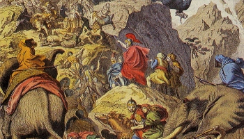 2. augusts. Kartāgas ievērojamākais vadonis Hanibāls sakauj Romas leģionus