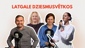 Latgolys jaunīši gatavejās školānu dzīšmu svātkim