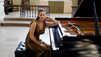 Pianistes Olgas Palijas koncerts Latvijas Radio I studijā