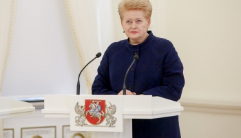 Dzelzs lēdija. Lietuvas prezidente Daļa Grībauskaite noliks amata grožus