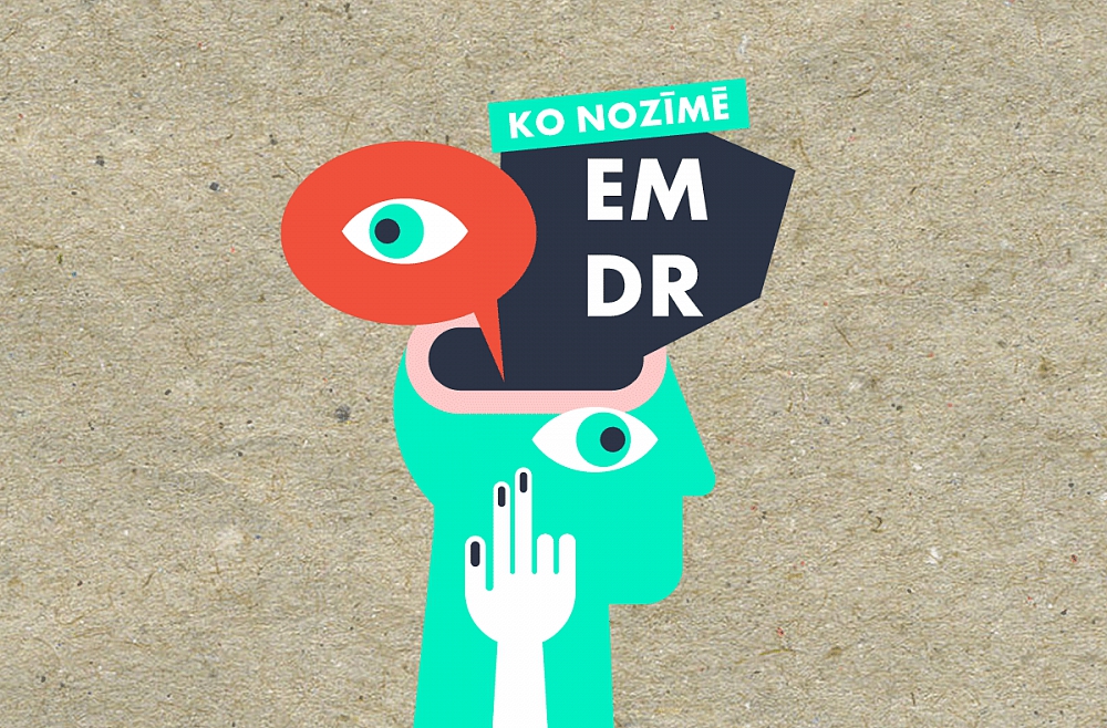 Kā atšifrēt abreviatūru EMDR, un ko tā nozīmē?