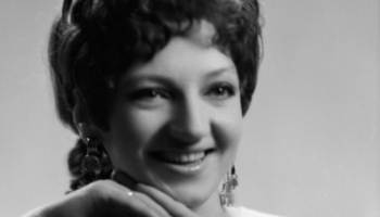 Romualda Grīnblata "Dziesmiņu par laimi" dzied 24 gadus jaunā Margarita Vilcāne (1964)