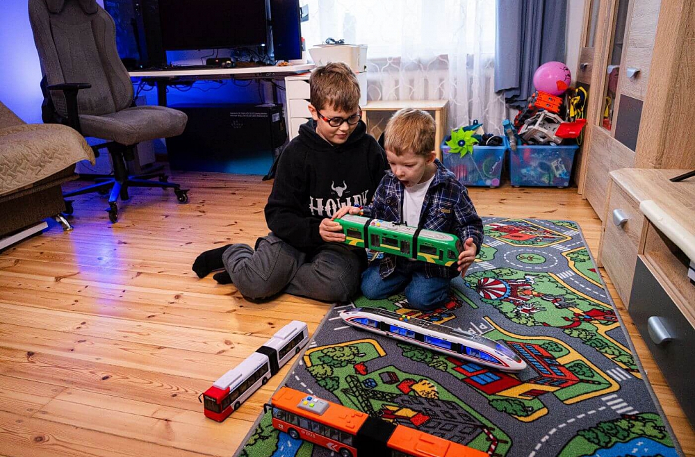 gimst-grinduli Paula Andris Aleksandrs Lauris