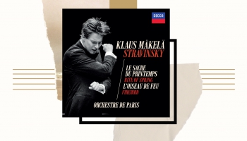Parīzes orķestris un Klauss Mekele Igora Stravinska mūzikas albumā "Svētpavasaris"