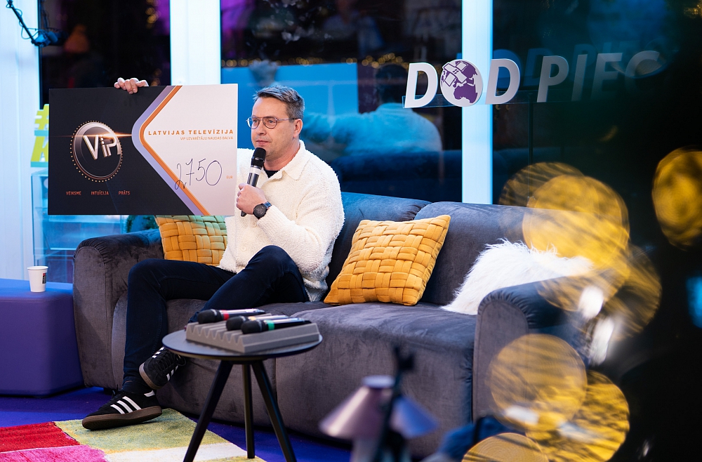 vip čeks, dod pieci, Uģis Joksts