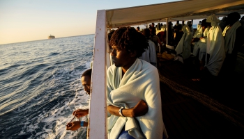Vidusjūrā strauji pieaug bojāgājušo migrantu skaits