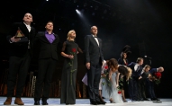 "Spēlmaņu naktī" triumfē Liepājas teātra izrāde "Precības"