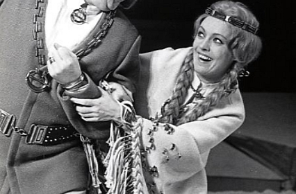 Elga Brahmane un Maigurs Andermanis Arvīda Žilinska operā 