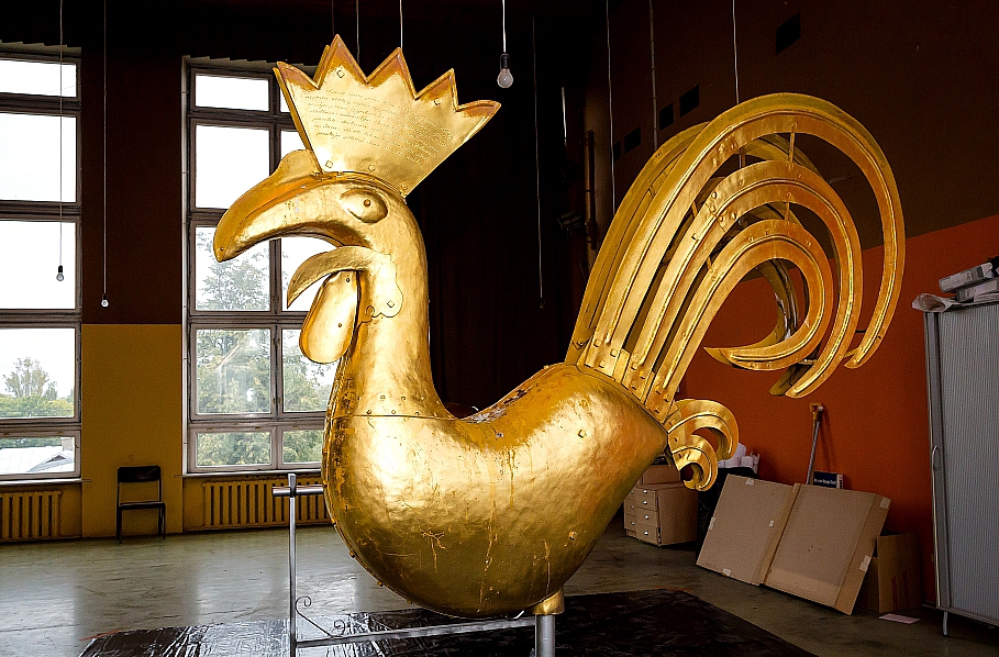 Rīgas Doma gailis vai zini restaurācija