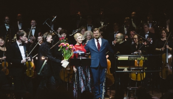 Ērika Ešenvalda "Vulkānu simfonijas" pasaules pirmatskaņojums koncertzālē "Cēsis"