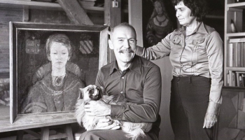 Выставка к 100-летию художника по текстилю Георга Барканса