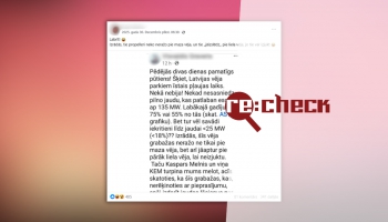 Re:check: Vai decembra beigās vējš bija par stipru, lai turbības ražotu elektrību?