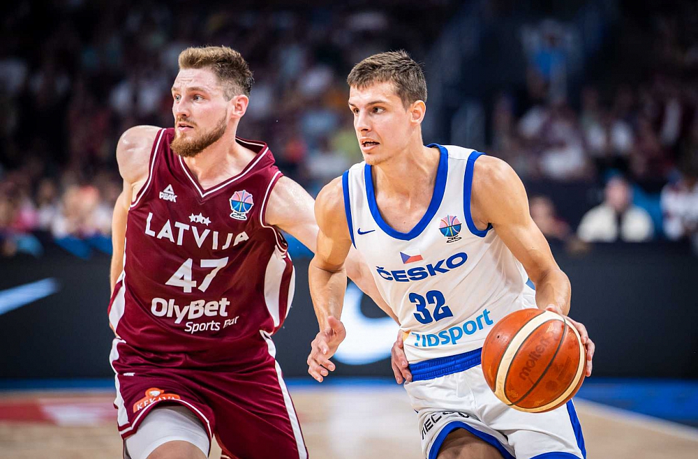 eurobasket Latvija-Čehija