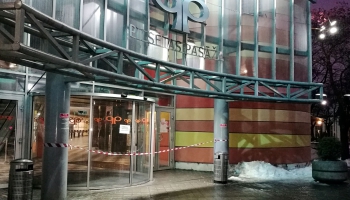 Jelgavā slēgts iepirkšanās centrs "Pilsētas pasāža"