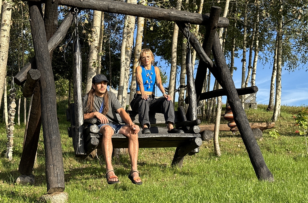 Laima Jurča un Kristaps Koļčs